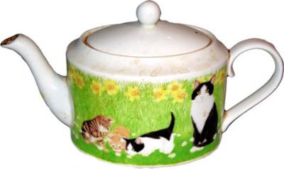 Cats Teapot