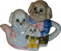 Dog Family Teapot