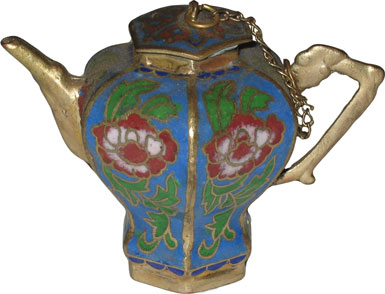 Minature Rose Teapot