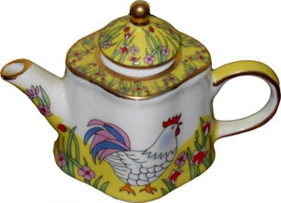 Mini Rooster Teapot