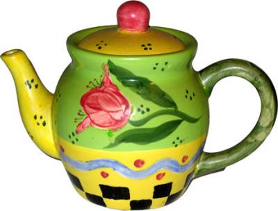 Rose Teapot