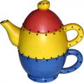 Three Part Teapot